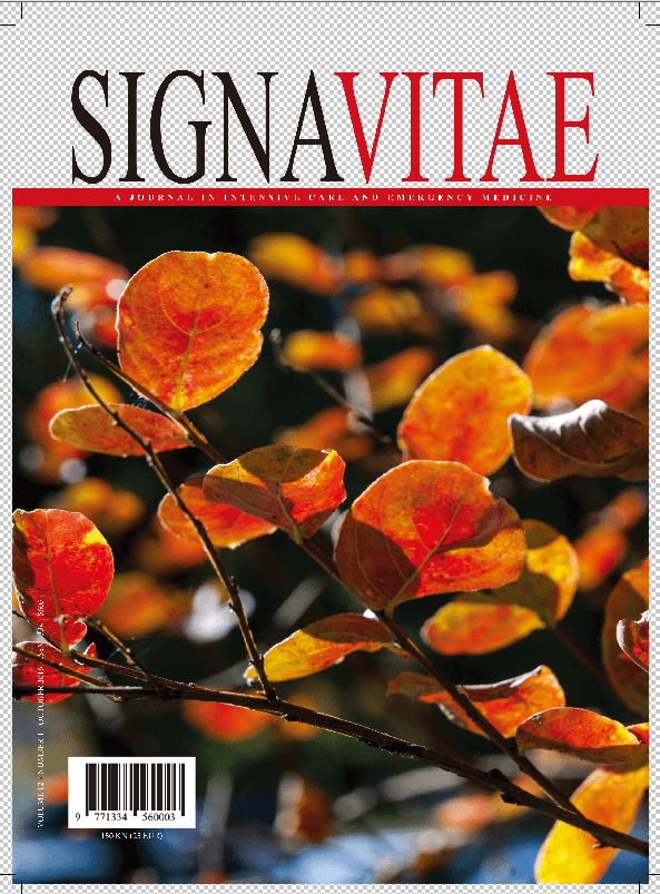 SIGNAVITAE Volume 12 Issue S1 cover
